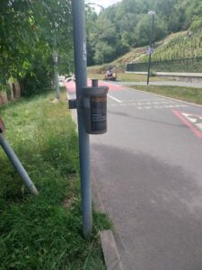 Cyklostezka pod Vítkovem II (v úrovni Tachovského nám. nad Karlínským tunelem)